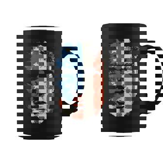 President Trump Portrait 4Th July Coffee Mug | Mazezy