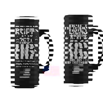 Presidents Are Not Kings Usa Flag No Kings In America Retro Coffee Mug | Mazezy
