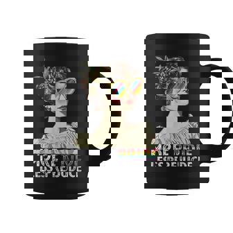 More Pride & Less Prejudice Rainbow Lgbt Gay Lesbian Pride Coffee Mug - Thegiftio