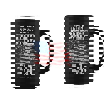 This Is My Pride Flag Usa American 4Th Of July Patriotic Coffee Mug - Monsterry