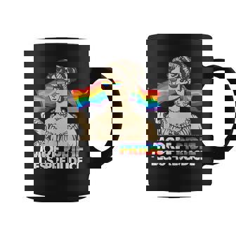 More Pride Less Prejudice Pride Month Gay Lesbian Lgbtq Ally Coffee Mug - Thegiftio UK