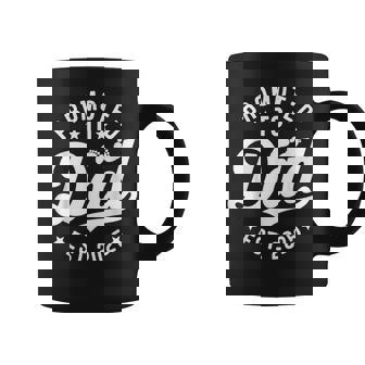 Promoted To Dad 2025 Soon To Be Daddy Husband Fathers Day Coffee Mug - Monsterry