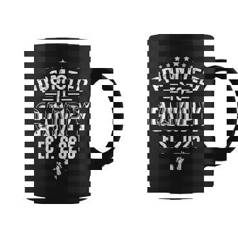 Promoted To Gampy Est2025 Fathers Day First Time Gampy Coffee Mug - Thegiftio