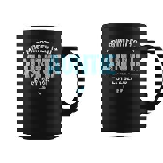 Promoved To Auntie Est 2026 Anuncio De Embarazo Tía 2026 Taza de café - Regaloses