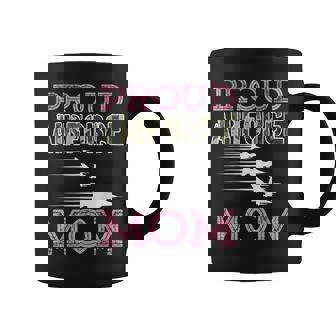 Proud Air Force Mom Mother's Day Veterans Coffee Mug - Monsterry