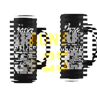 Proud Aunt Of A Class 2025 Graduate Senior Graduation Coffee Mug - Thegiftio UK
