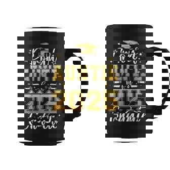 Proud Auntie Of A Class Of 2025 Graduate For Graduation Coffee Mug - Thegiftio UK