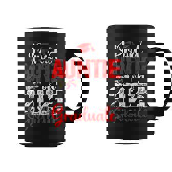 Proud Auntie Of A Class Of 2025 Graduate Senior Graduation Coffee Mug - Thegiftio UK