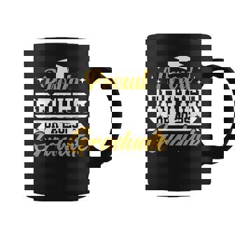 Proud Brother Of A 2025 Graduate Apparel Coffee Mug - Thegiftio