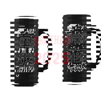 Proud Brother Of 2025 Senior Graduate Graduation Family 2025 Coffee Mug - Monsterry