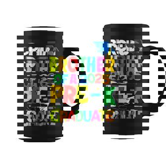 Proud Brother Of A Class Of 2025 Pre-K Graduate Graduation Coffee Mug - Thegiftio