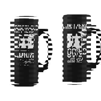 Proud Dad Of A 2025 Graduate 2025 Graduation Coffee Mug - Thegiftio
