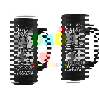 Proud Dad Class Of 2025 Kindergarten Graduate Graduation Coffee Mug - Thegiftio