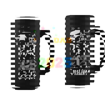Proud Dad Of A Pre-K 2025 Graduate Class Of 2025 Graduation Coffee Mug - Thegiftio UK