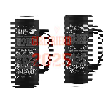 Proud Girlfriend Of A Class Of 2025 Graduate For Graduation Coffee Mug - Thegiftio