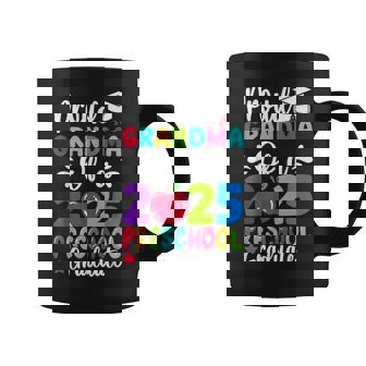 Proud Grandma Class Of 2025 Preschool Graduate Graduation Coffee Mug - Thegiftio UK