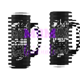 Proud Mom Of A 2025 Graduate Class Senior Graduation Mother Coffee Mug | Mazezy