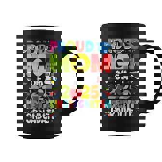 Proud Mom Class Of 2025 Kindergarten Graduate Graduation Coffee Mug | Mazezy