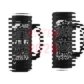 Proud Sister Of 2025 Senior Graduate Graduation Family 2025 Coffee Mug - Monsterry