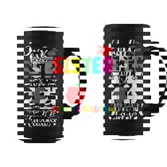 Proud Sister Class Of 2025 Kindergarten Graduate Graduation Coffee Mug - Thegiftio UK