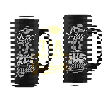 Proud Tia Of A Class Of 2025 Graduate Senior Graduation Coffee Mug - Monsterry