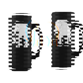 Psy Trance サイケデリックエレファントtシャツ コーヒーマグ - Kawaiitshirt