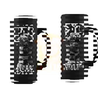 Pug Mommyパグ・マミー パグ・マム 犬のママ 母の日 パグ・ママ コーヒーマグ - Kawaiitshirt