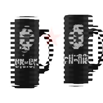 Punk Rock パンクロックスターのプレゼントでパンクロックミュージシャンのデザイン コーヒーマグ - Kawaiitshirt