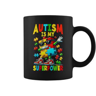 Puzzle Autism Awareness Autistic Support Coffee Mug - Monsterry