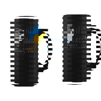 Pythonプログラマーティーコンピューター開発者 コーヒーマグ - Kawaiitshirt