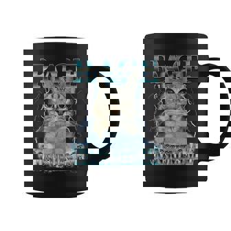 Rage Consumes Me Cat Meme Saying Silly Cats Humor Coffee Mug - Thegiftio