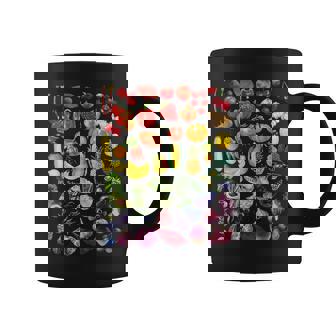 Rainbow Fruit And Vegetable Vegans Gardeners Vegetarian Day Coffee Mug - Thegiftio
