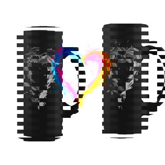 Rainbow Heart Lgbtq Gay Pride Month Lgbt Coffee Mug - Thegiftio