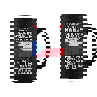 Raised By A Czech Father Father's Day Czech Republic Flag コーヒーマグ - Kawaiitshirt