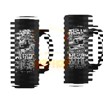 Raised On Old School Hip Hop Cassette Graffiti Rap Coffee Mug - Thegiftio