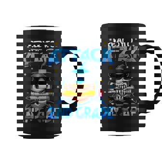 Ready To Attack 2Nd Grade Shark First Day Of School Boys Coffee Mug - Thegiftio