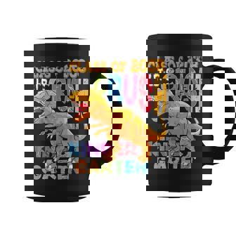 Ready To Crush Kindergarten 2038 Dinosaur Back To School Boy Coffee Mug | Mazezy