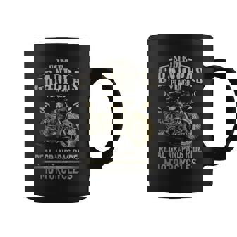 Real Grandpas Ride De Motociclista Para Abuelo Taza de café - Regaloses
