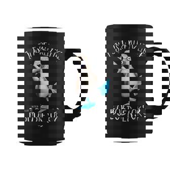 Really Like Blue Feet Boobies アオアシカツオドリのユーモア コーヒーマグ - Kawaiitshirt