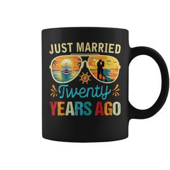 Recién Casados Hace 20 Años Crucero Por El 20 Aniversario De Parejas Taza de café - Regaloses