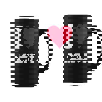 Red Heart I Love Azul コーヒーマグ - Kawaiitshirt