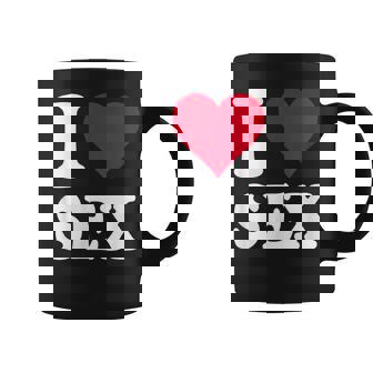 Red Heart I Loveex コーヒーマグ - Kawaiitshirt