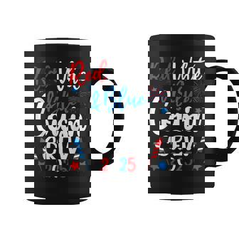 Red White And Blue Cousin Crew 4Th Of July Family Matching Coffee Mug - Thegiftio UK