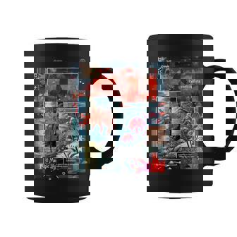 Redpider Lily の 曼珠沙華 で 日本のヴィンテージ の 美的スタイルのコラージュ コーヒーマグ - Kawaiitshirt