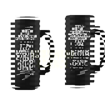Regalo Para Profesor Enseñar Camisa De Cienciaeterinaria Taza de café - Regaloses
