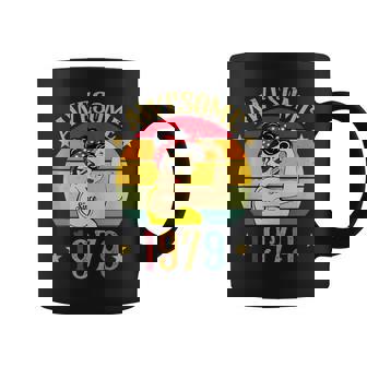 Regalos De Cumpleañosintage De 1979 Para Es De 43 Años Nacidos 1979 In Mangas Taza de café - Regaloses