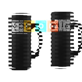 Regalos Profes Fin De Curso Profe Elementos Químicos Taza de café - Regaloses