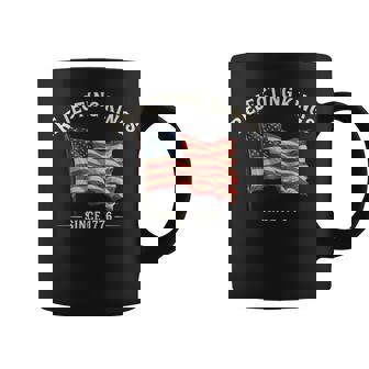 Rejecting Kings Since 1776 American Flag Usa 4Th Of July Coffee Mug - Monsterry