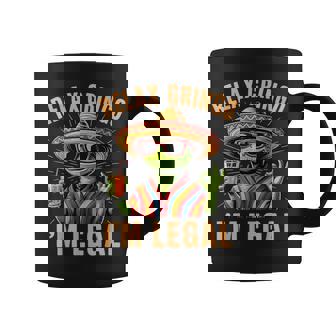 Relax Gringo I'm Legal Lizard Mexican Party Coffee Mug | Mazezy