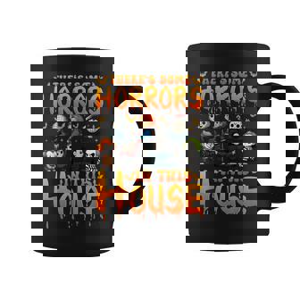 There's Some Horrors In This House Horror Characters Coffee Mug | Mazezy